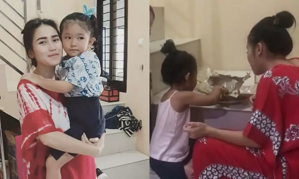 keseharian keluarga seleb  Instagram 