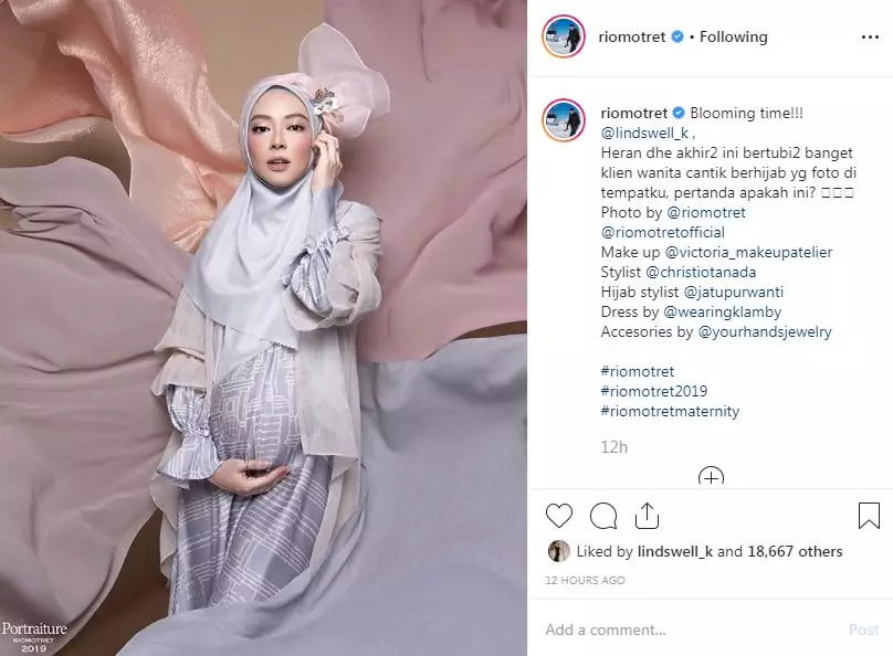 Maternity Lindswell Kwok Instagram