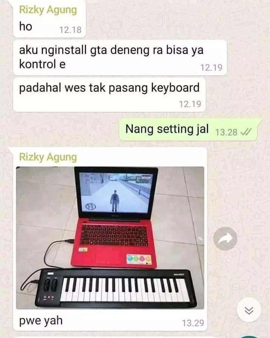 Chat lucu ke teman © 2019 brilio.net