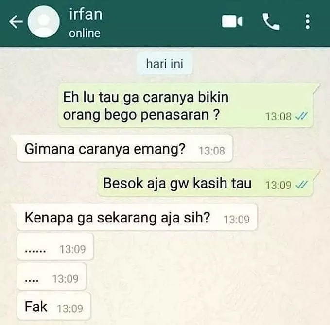 Chat lucu ke teman © 2019 brilio.net