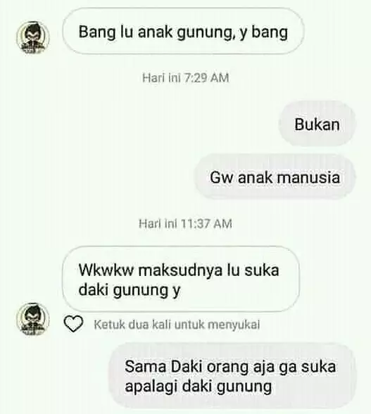 Chat lucu ke teman © 2019 brilio.net