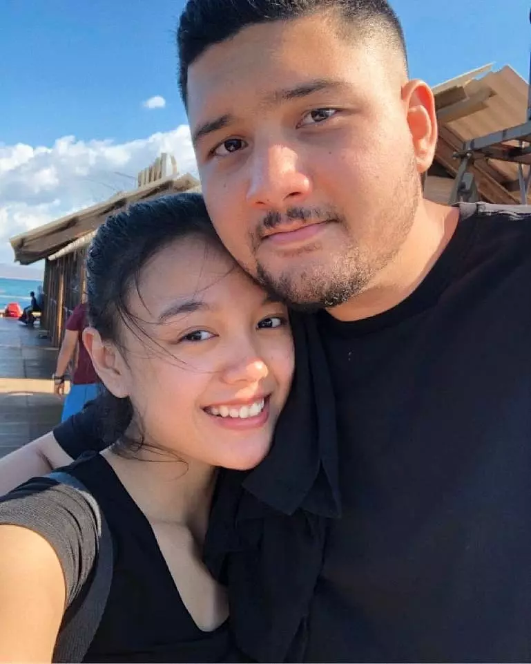 Nigel Philo dan pacar  Instagram 