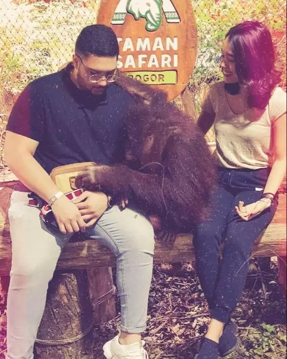 Nigel Philo dan pacar  Instagram 