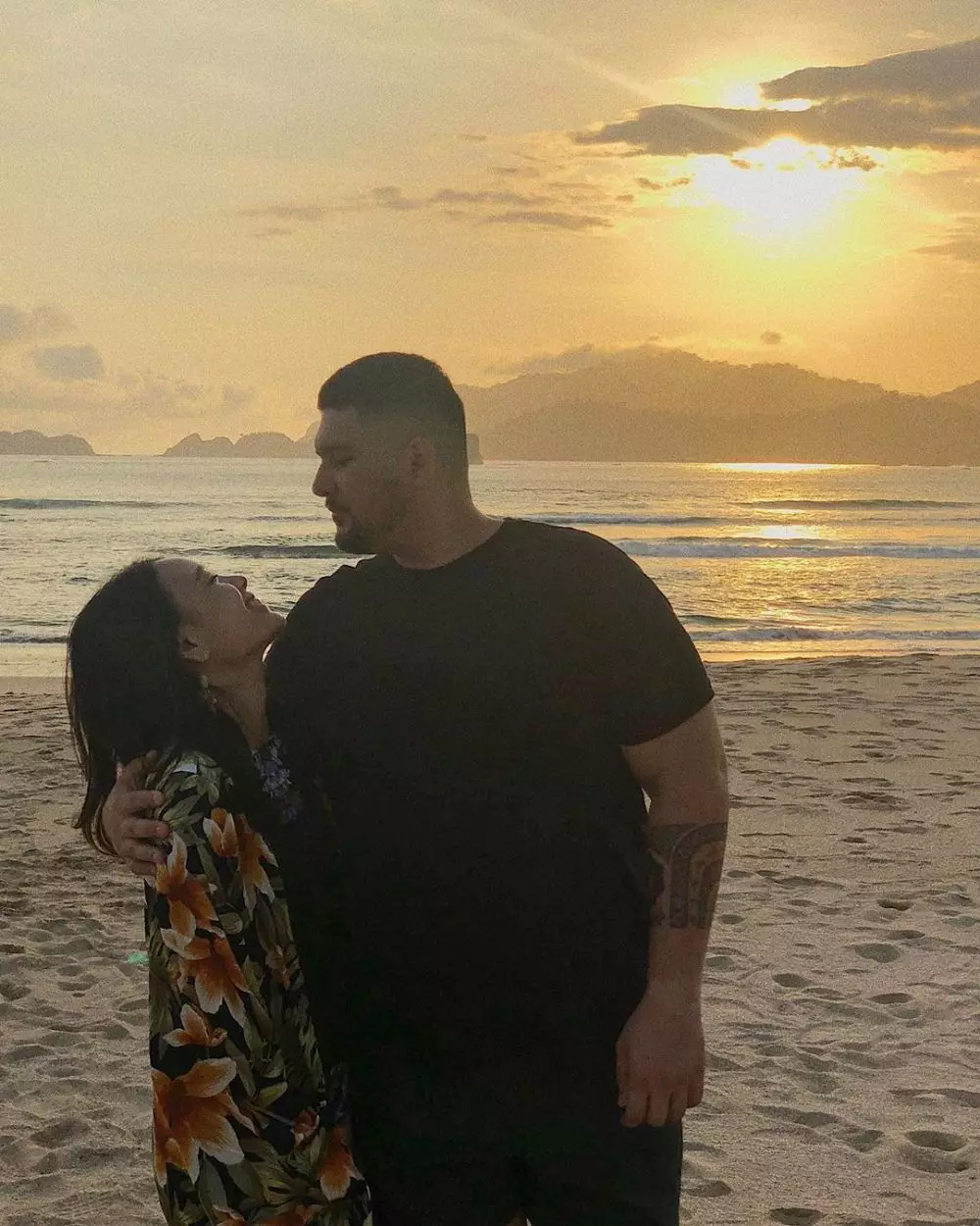 Nigel Philo dan pacar  Instagram 