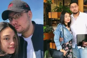 8 Momen mesra anak Meriam Bellina, Nigel Philo dan pacarnya