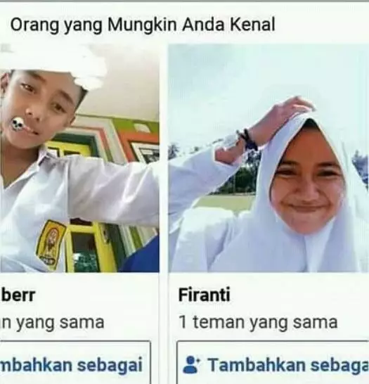 gabungan dua foto facebook  Instagram