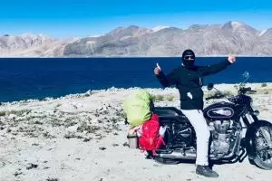 Joseph Mentari, jelajahi daerah tertinggi bumi dengan motor