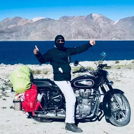 Joseph Mentari, jelajahi daerah tertinggi bumi dengan motor