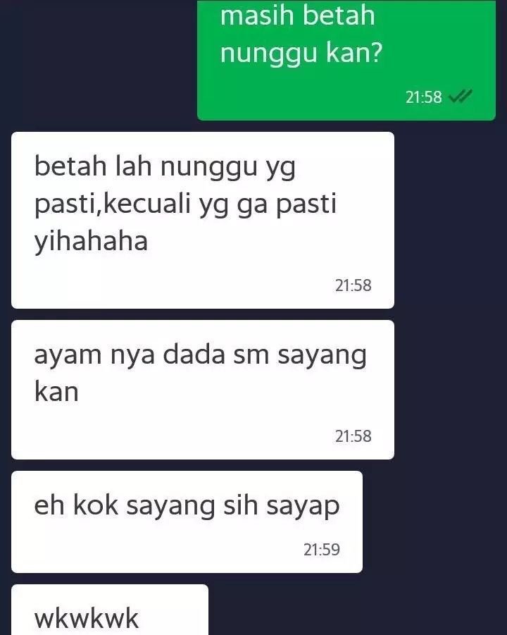 chat lucu driver ojek online nggak nyambung © 2019 instagram.com