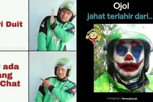 10 Meme lucu driver ojek online di keseharian, kocak abis