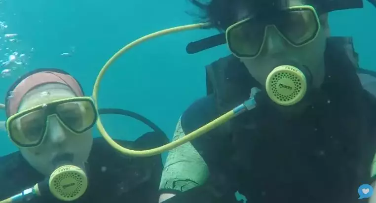 6 Momen Roger & Cut Meyriska diving pertama kali Instagram/@cutratumeyriska