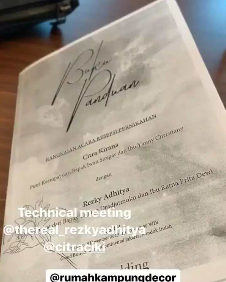 tanggal pernikahan citra rezky   © 2019 brilio.net