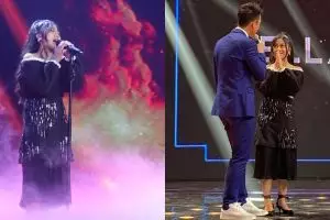 Della tersingkir dari panggung spektakuler Indonesian Idol