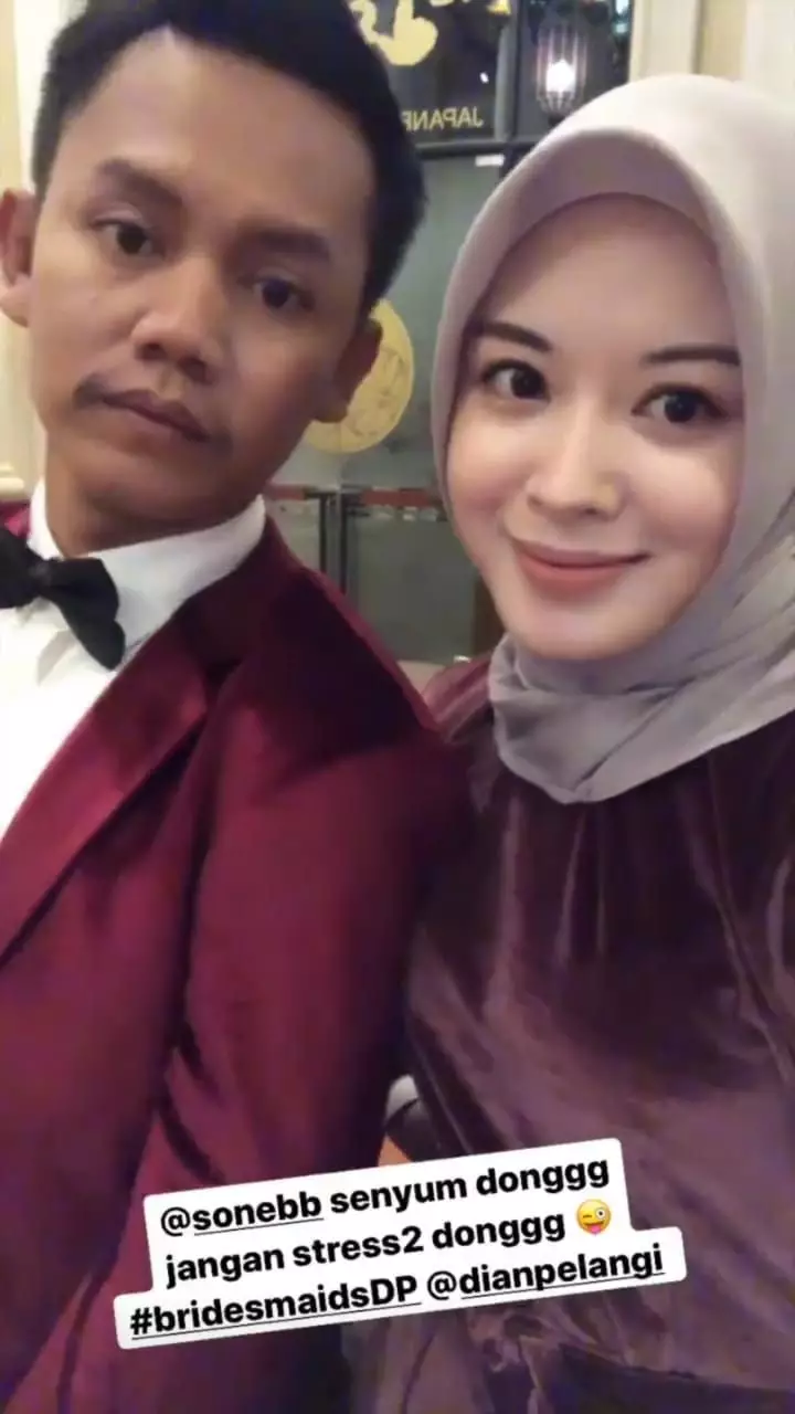 penampilan 13 seleb di pernikahan dian pelangi  Instagram