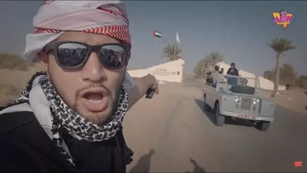 liburan ammar zoni ke dubai naik unta  YouTube
