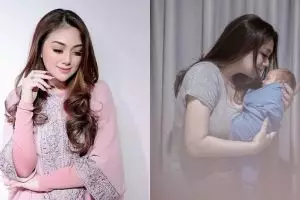 Celine Evangelista pamer wajah anak, matanya curi perhatian