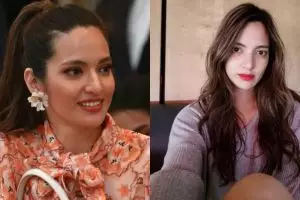 Nia Ramadhani pakai gaun belahan tinggi, lututnya jadi sorotan