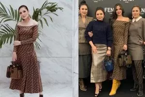 5 Momen Nindy Ayunda bajunya kembaran sama seleb lain