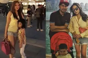 9 Beda gaya Nagita Slavina pakai baju kembar sama seleb lain