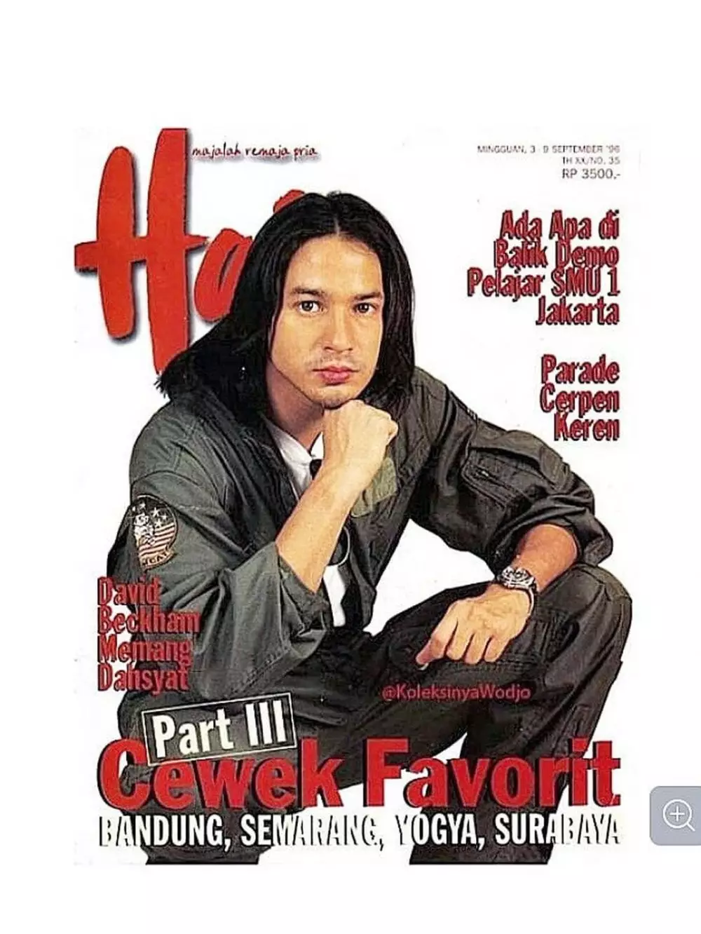 foto 28 tahun lalu ari wibowo Instagram