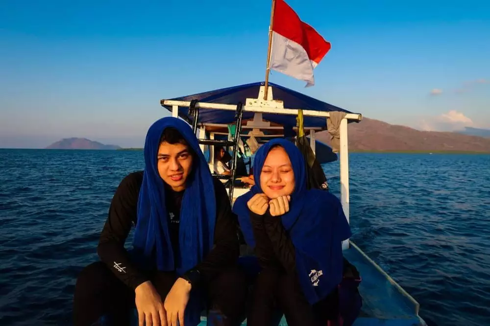 Dinda Hauw dan kakak  Instagram 