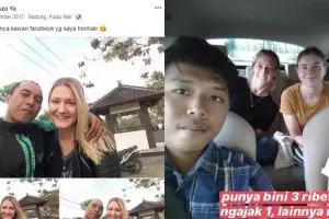 7 Momen driver ojek online kepedean antar bule cantik, kocak