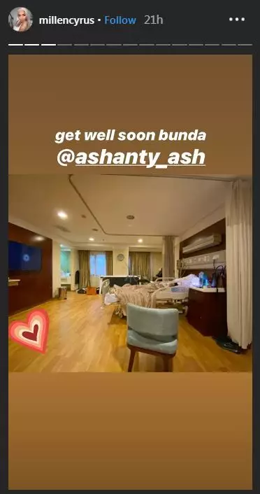 millendaru jenguk ashanty di rumah sakit  Instagram millendaru jenguk ashanty di rumah sakit  Instagram