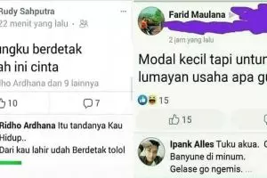 10 Komentar status Facebook ini recehnya bikin cengar-cengir