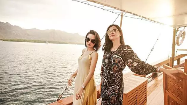 potret wika salim di labuan bajo   Instagram