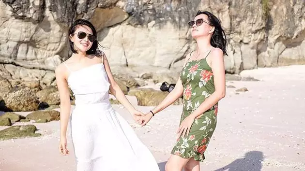 potret wika salim di labuan bajo   Instagram