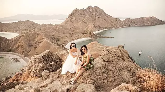 potret wika salim di labuan bajo   Instagram