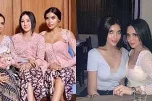 5 Potret persahabatan Anggita Sari & Millendaru, kompak