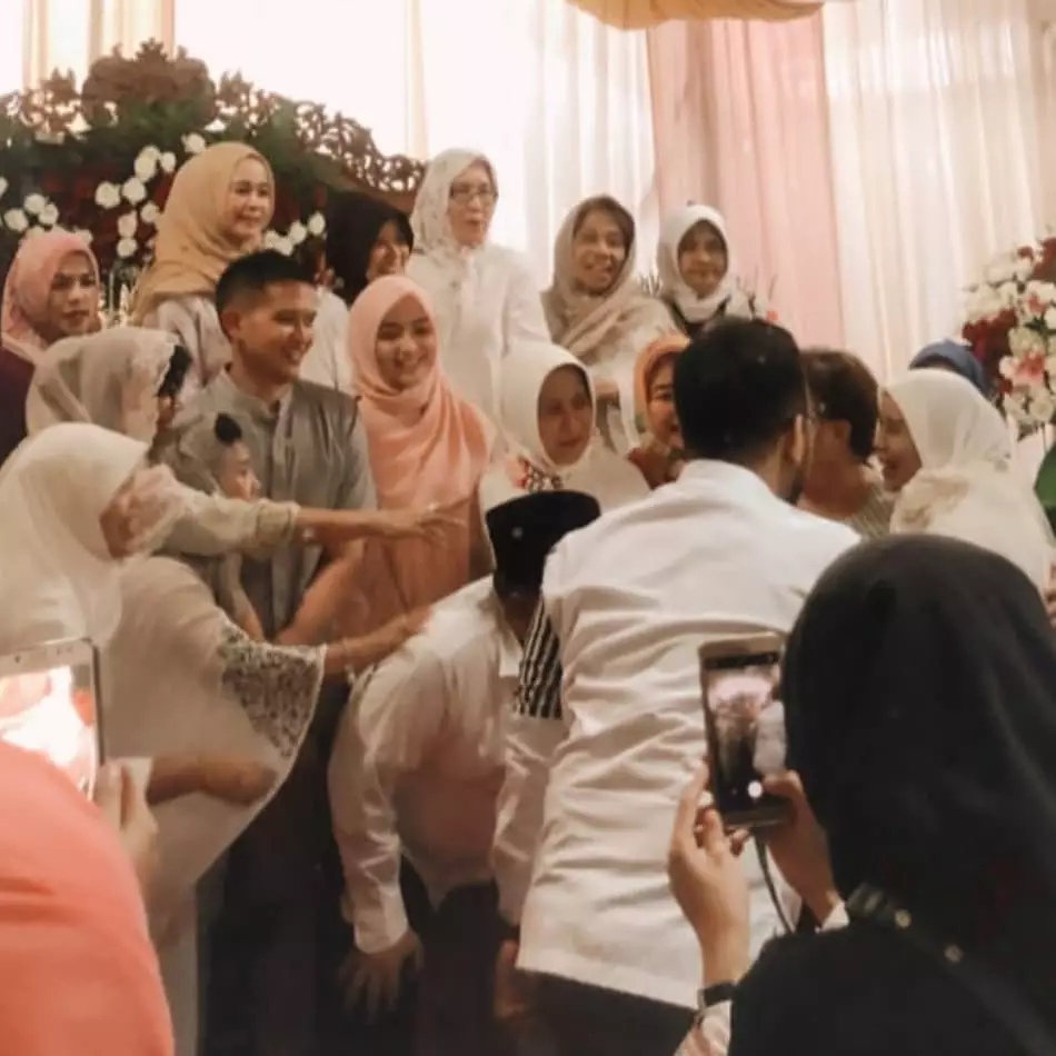 Pengajian Ciki dan Rezky  Instagram 