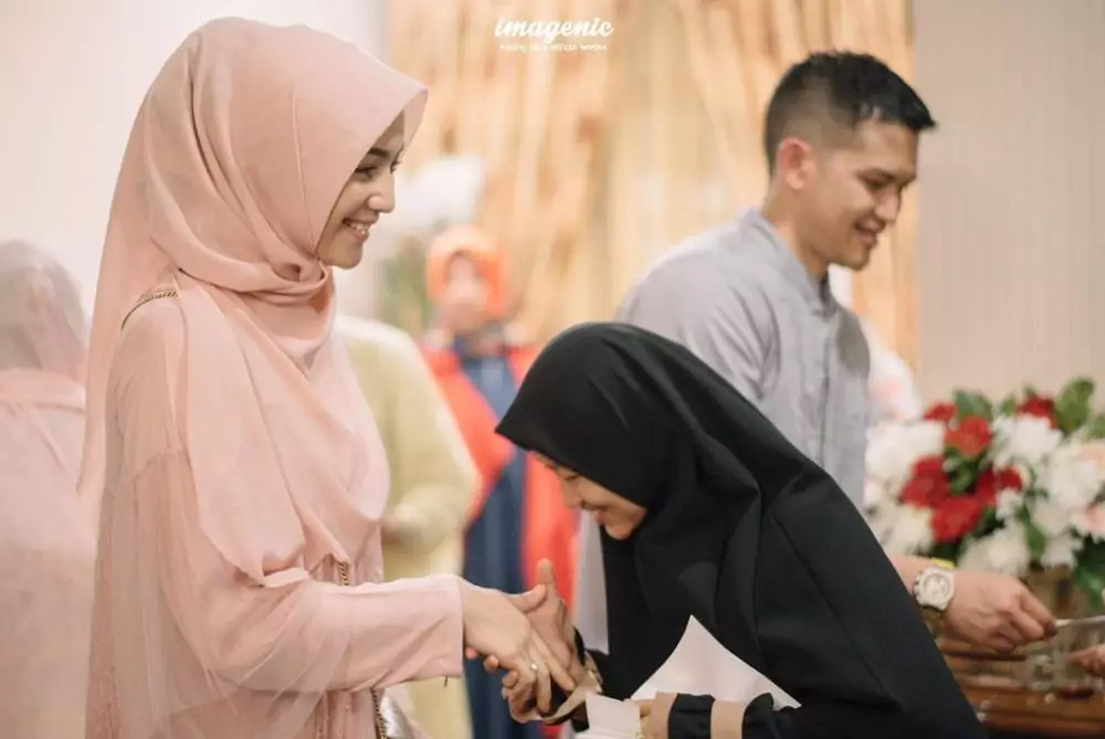 Pengajian Ciki dan Rezky  Instagram 