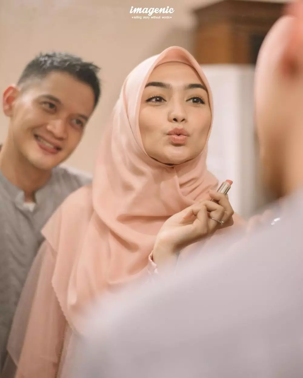 Pengajian Ciki dan Rezky  Instagram 