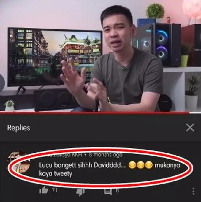 komentar nyinyir di YouTube  Istimewa komentar nyinyir di YouTube  Istimewa