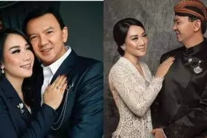 Viral foto Puput istri Ahok gendong bayi, ini faktanya