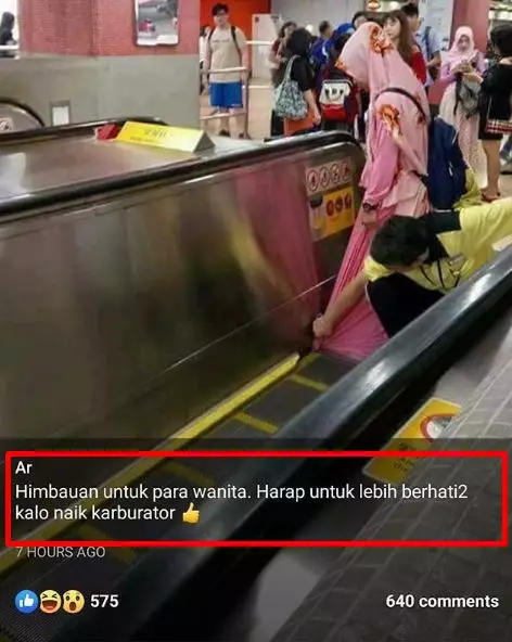 status medsos salah sebut benda © berbagai sumber