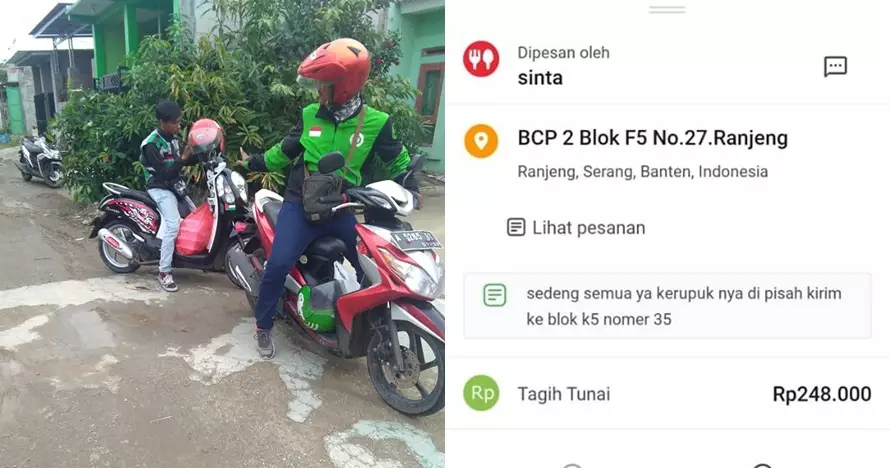 order fiktif 13 driver © Facebook/ida.royani.7146557 order fiktif 13 driver © Facebook/ida.royani.7146557