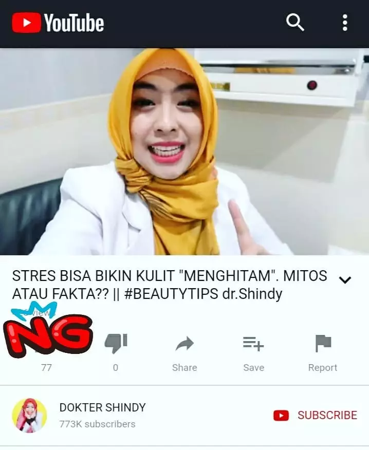  Potret Shindy kakak Ria Ricis yang jadi dokter Instagram 