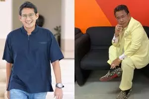 Foto bareng Hotman Paris, pose Sandiaga Uno curi perhatian