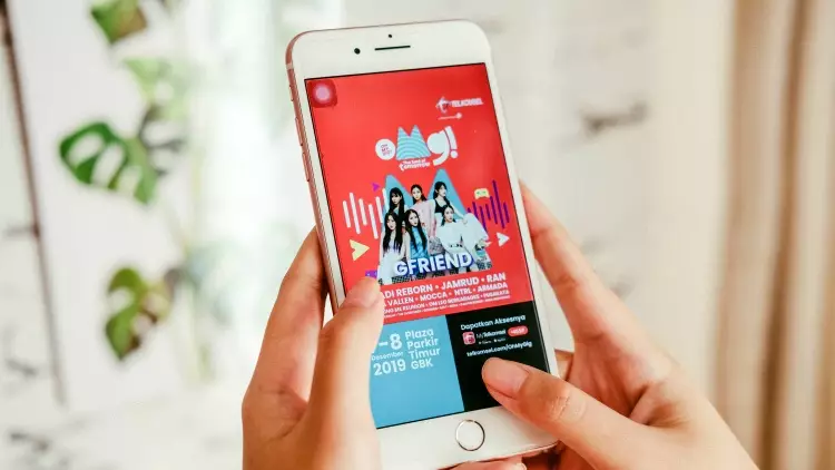 GFriend Telkomsel © 2019 brilio.net