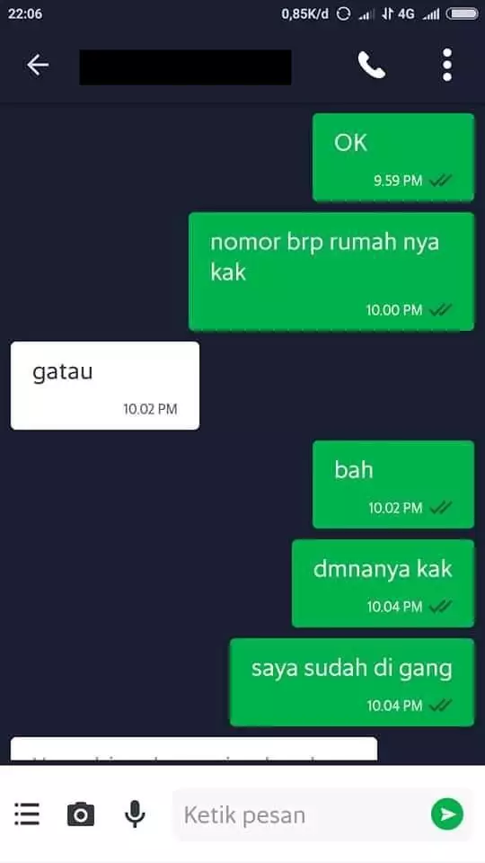 alasan bintang satu penumpang bikin emosi © Facebook/Dunia OJOL
