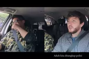 Momen kikuk Boy William ditilang saat syuting dengan James Arthur