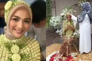 8 Momen siraman dan pengajian Citra Kirana, penuh haru