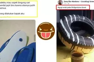 10 Status medsos lucu ini bukti bapak-bapak terlalu kreatif