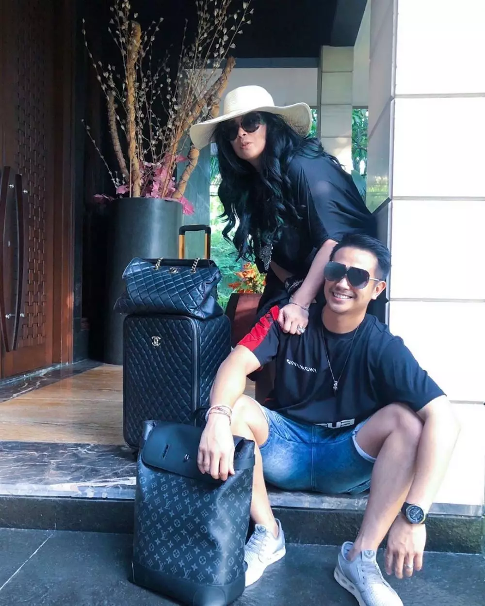 Momen kocak & romatis Jennifer Jill & Ajun Instagram 