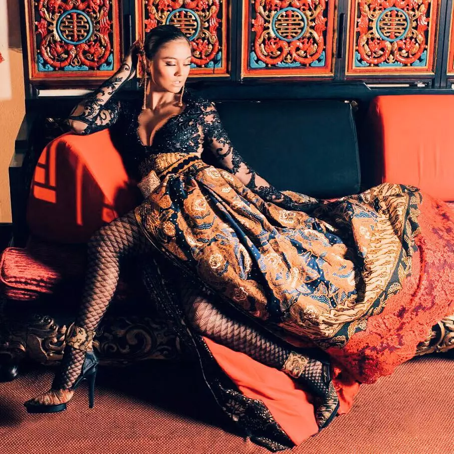 Agnez Mo berkebaya  Instagram 