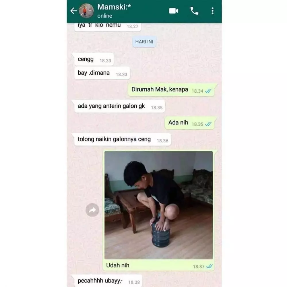 chat ibu-anak © 2019 brilio.net