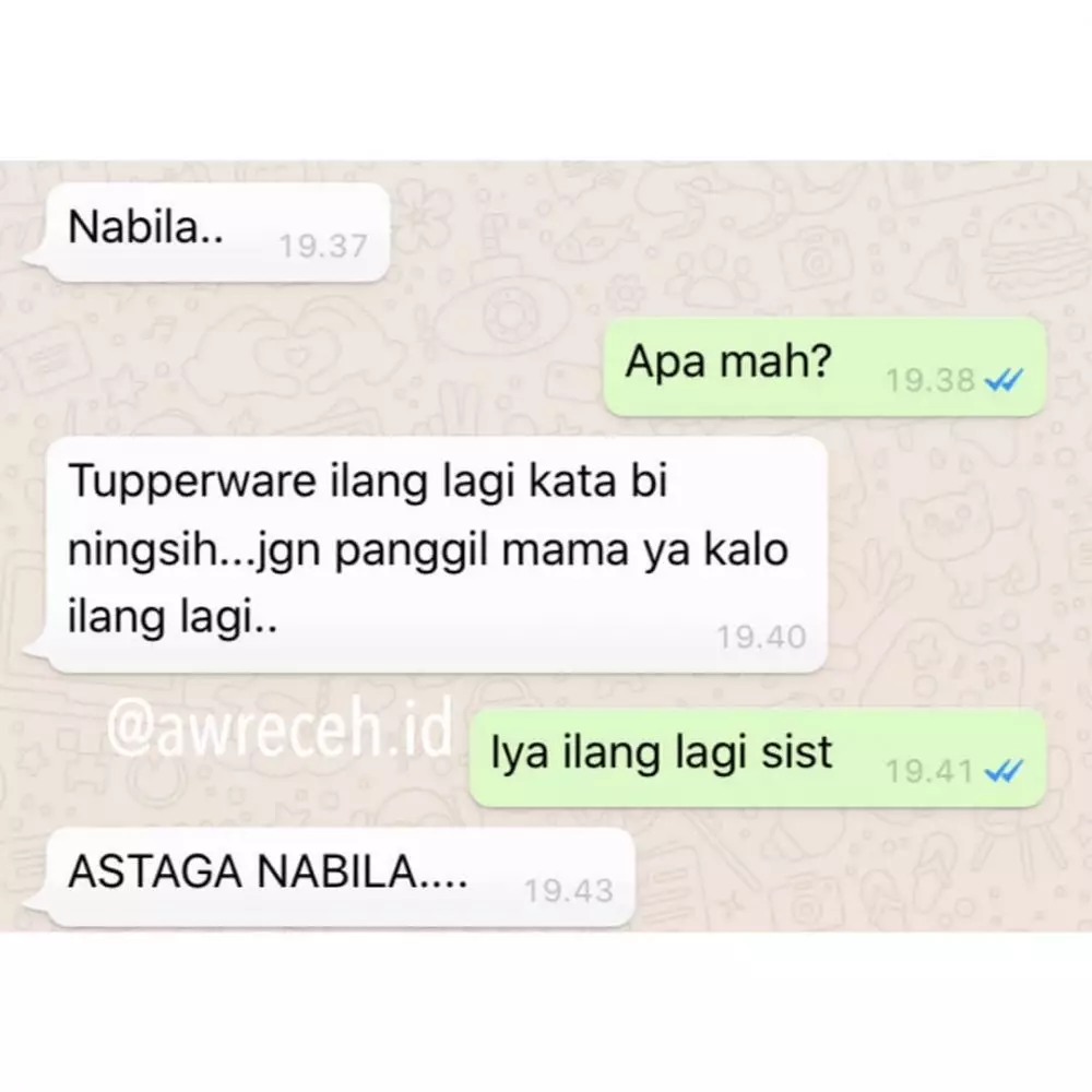 chat ibu-anak © 2019 brilio.net